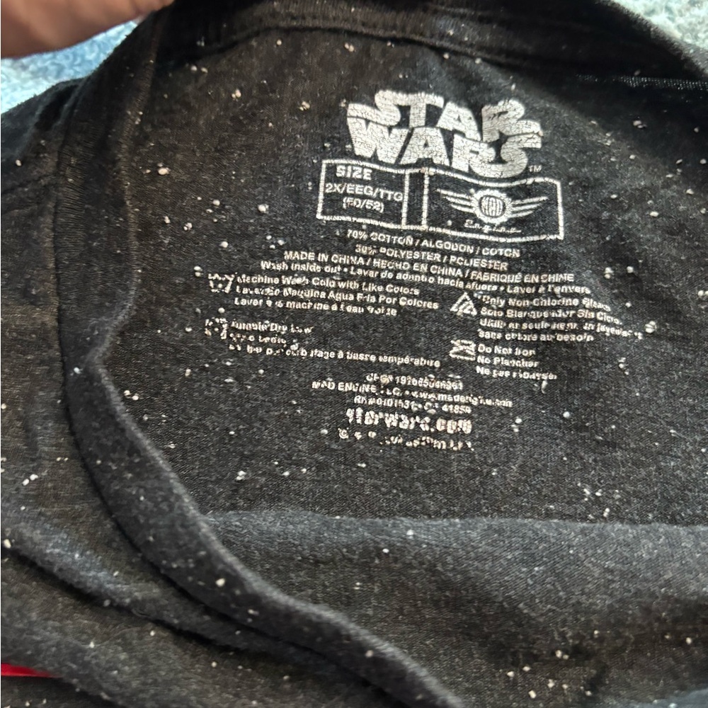 Star Wars The Last Jedi Charcoal Tee - Picture 4 of 4